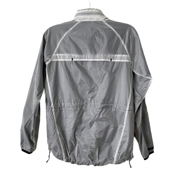 Nike Sportswear Windrunner Jacket Reflective Silver/Black S Lightweight Nylon - Picture 2 of 8